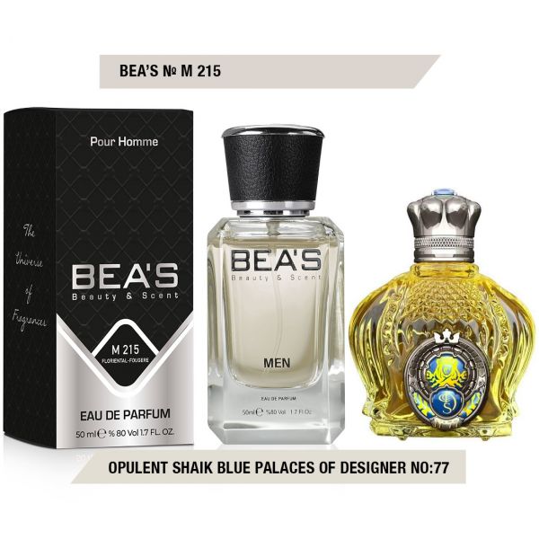 Beas M215 Shaik Opulent Blue No. 77 Men edp 50 ml